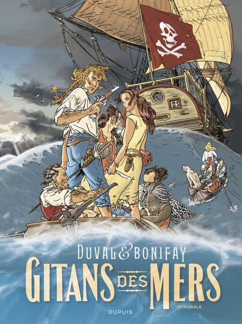 Couverture ebook de Gitans des mers, de Philippe Bonifay, Stéphane Duval