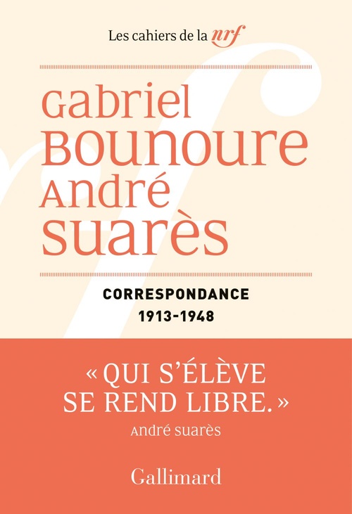 Couverture ebook de Correspondance (1913-1948), de Gabriel Bounoure, André Suarès