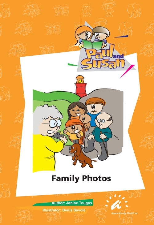 ebook cover of Family photos, by Janine Tougas