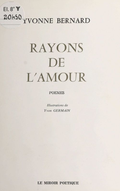 ebook cover of Rayons de l'amour, by Yvonne Bernard