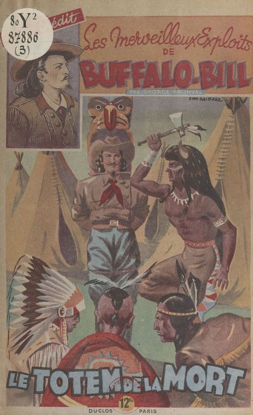 Couverture ebook de Le totem de la mort, de George Fronval