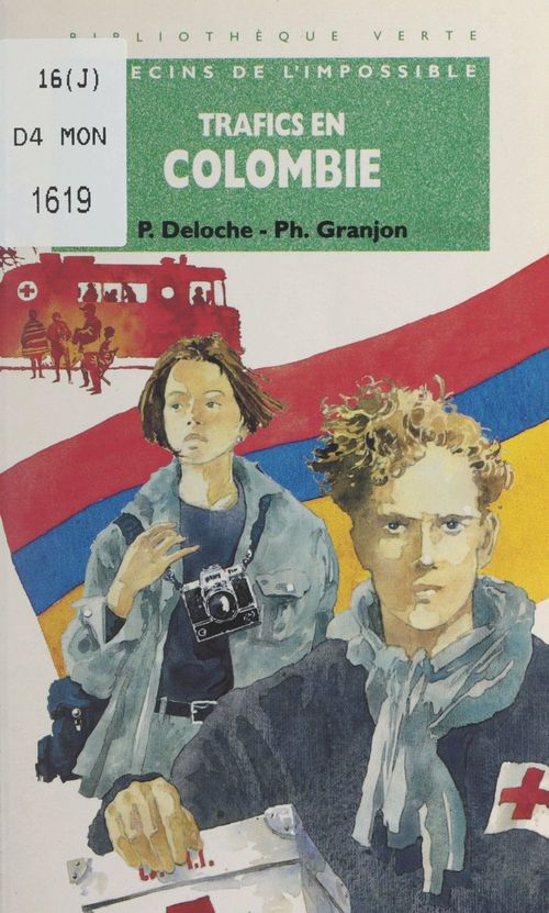 Couverture ebook de Trafics en Colombie, de Pascal Deloche, Philippe Granjon