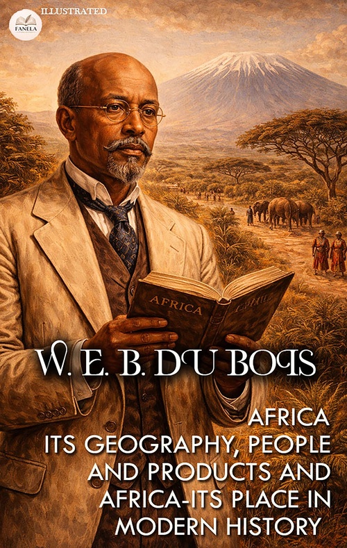 ebook cover of Africa, Its Geography, People and Products and Africa-Its Place in Modern History. Illustrated, by W. E. B. Du Bois