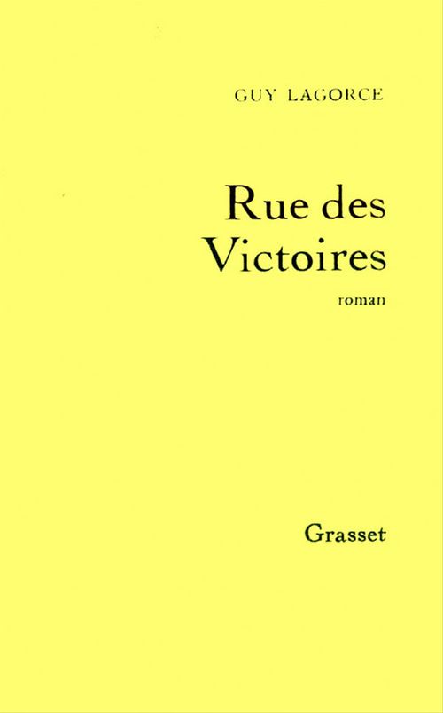 ebook cover of Rue des Victoires, by Guy Lagorce