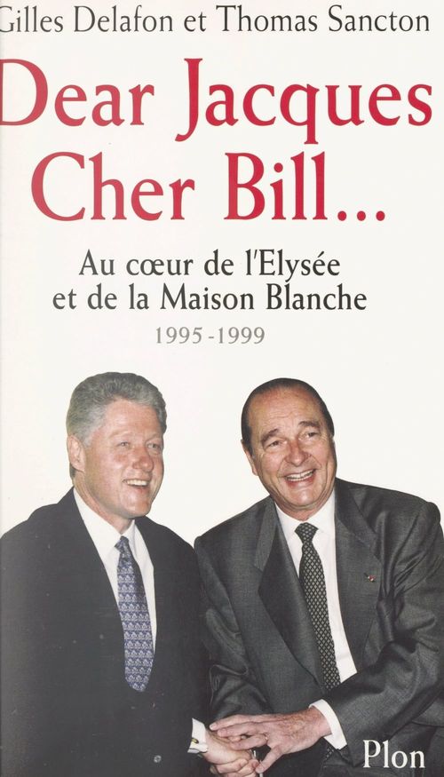 ebook cover of Dear Jacques, Cher Bill, by Gilles Delafon, Thomas Sancton