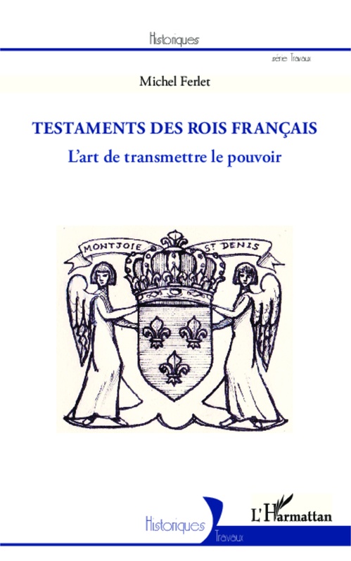 Couverture ebook de Les testaments des rois français, de Michel Ferlet
