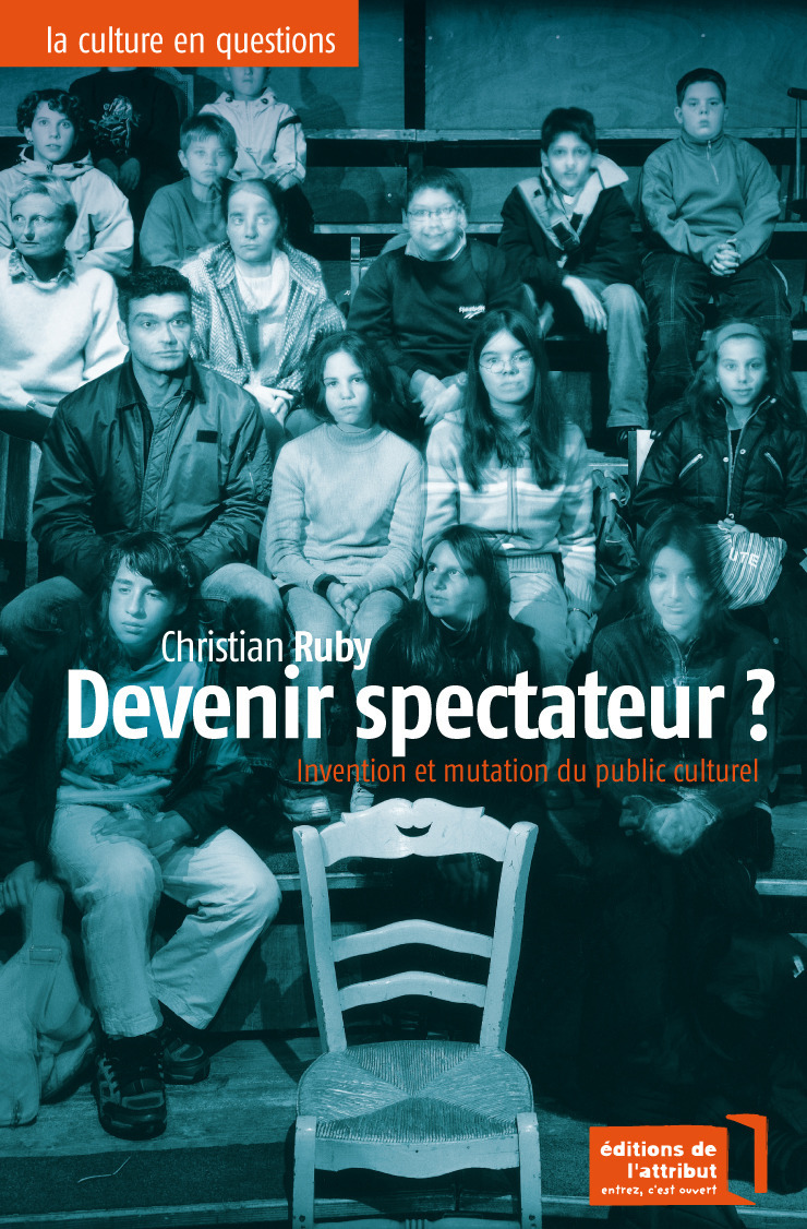 ebook cover of Devenir spectateur ?, by Christian Ruby