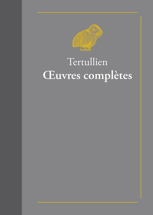ebook cover of OEuvres complètes, by Tertullien, Antoine-Eugene Genoud