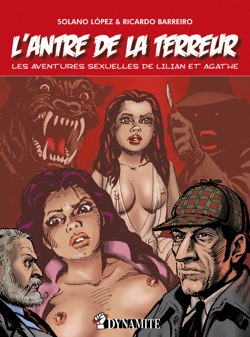 ebook cover of L'antre de la terreur, by Ricardo Barreiro, Francisco Solano Lopez