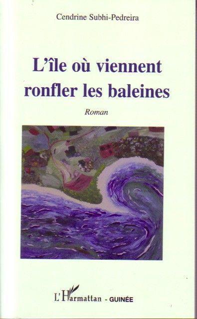 ebook cover of L'île où viennent ronfler les baleines, by Cendrine Subhi-pedreira