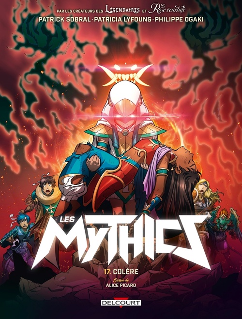 Couverture ebook de Les Mythics T17 - Colère, de Patrick Sobral
