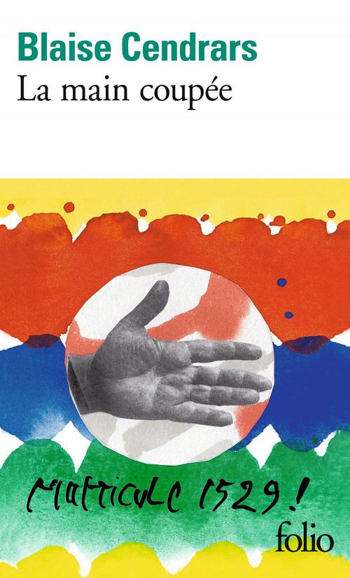 Couverture ebook de La main coupée, de Blaise Cendrars