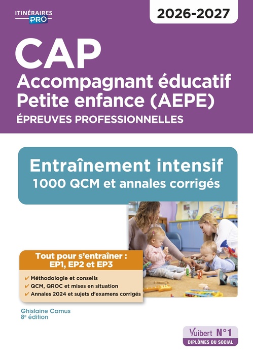 ebook cover of CAP Accompagnant éducatif Petite enfance - Épreuves professionnelles - EP1, EP2 et EP3, by Ghislaine Camus