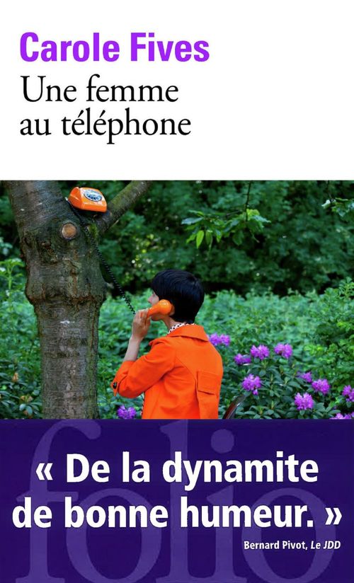 Couverture ebook de Une femme au téléphone, de Carole Fives