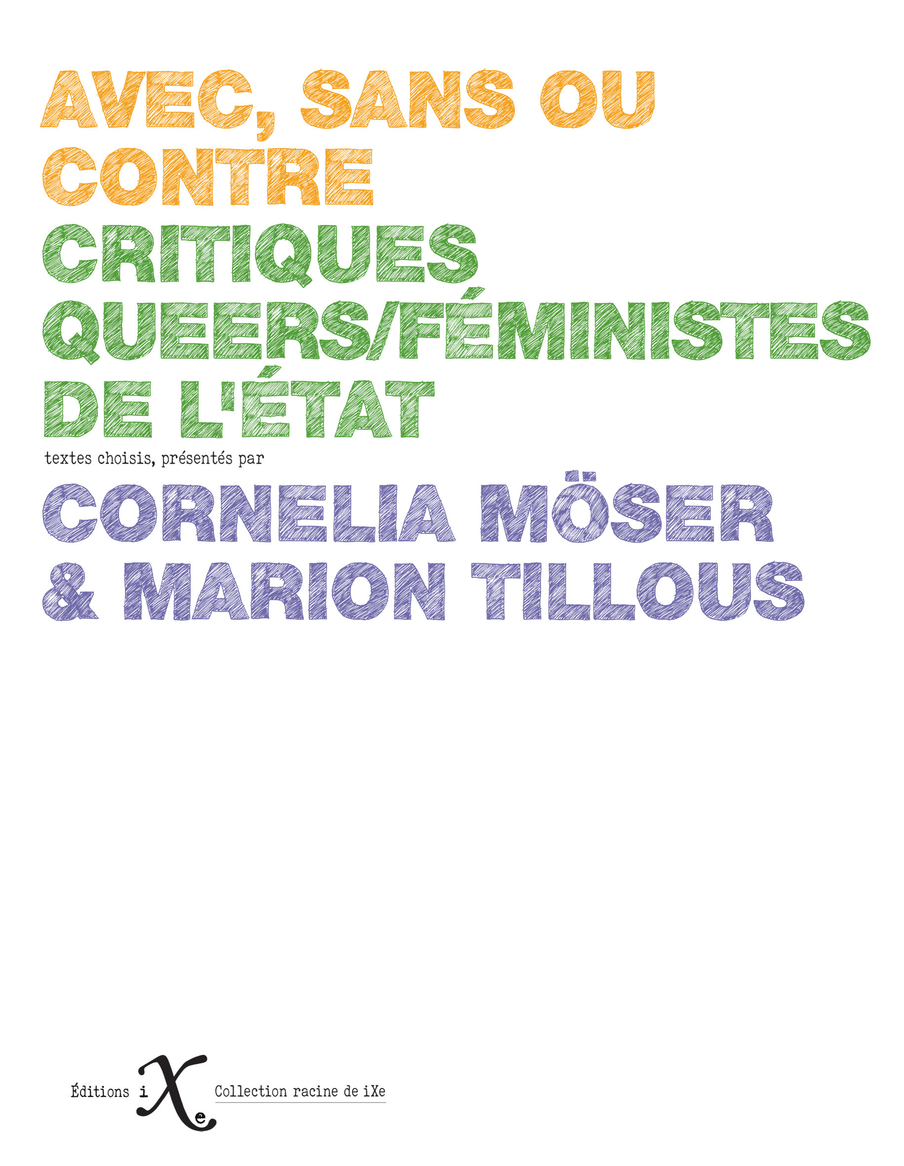 ebook cover of Avec, sans ou contre., by Cornelia Moser, Marion Tillous
