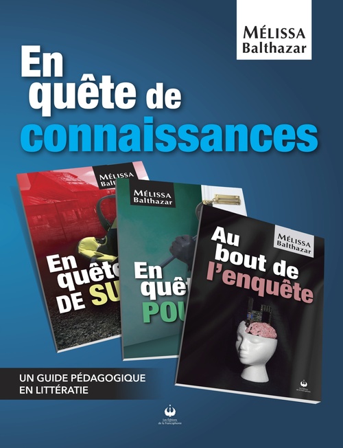 ebook cover of En quête de connaissances, by Melissa Balthazar