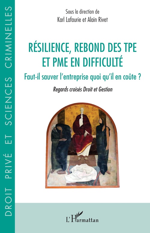 ebook cover of Résilience, rebond des TPE et PME en difficulté, by Rivet/Lafaurie