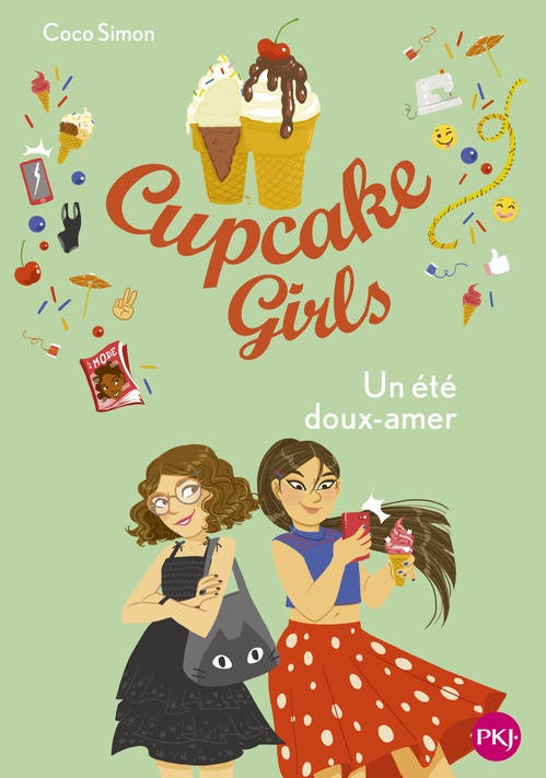 ebook cover of Cupcake girls - Tome 34 Un été doux-amer, by Coco Simon