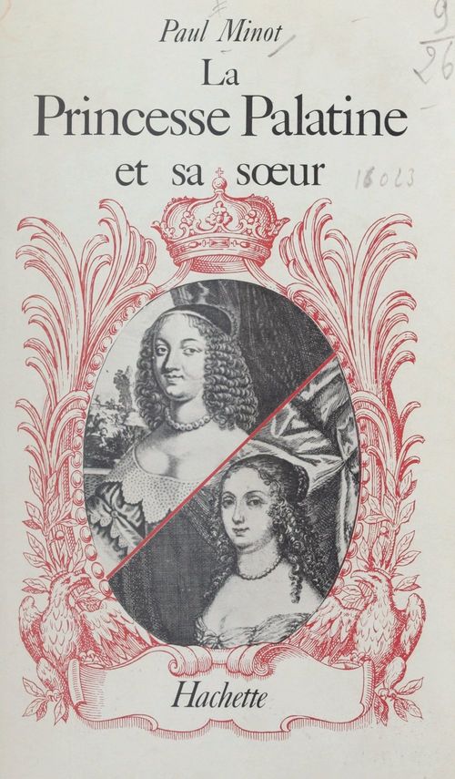 ebook cover of La princesse Palatine et sa soeur, by Paul Minot
