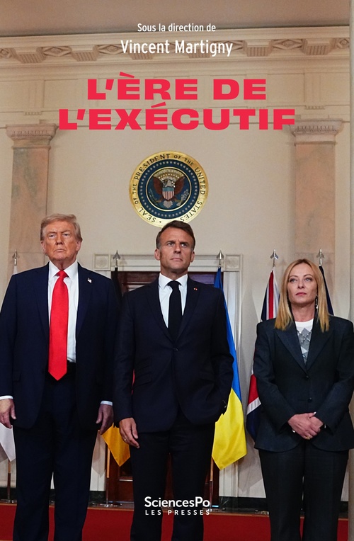 Couverture ebook de L'ère de l'éxécutif, de Vincent Martigny