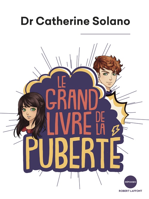 Couverture ebook de Le Grand Livre de la puberté, de Catherine Solano