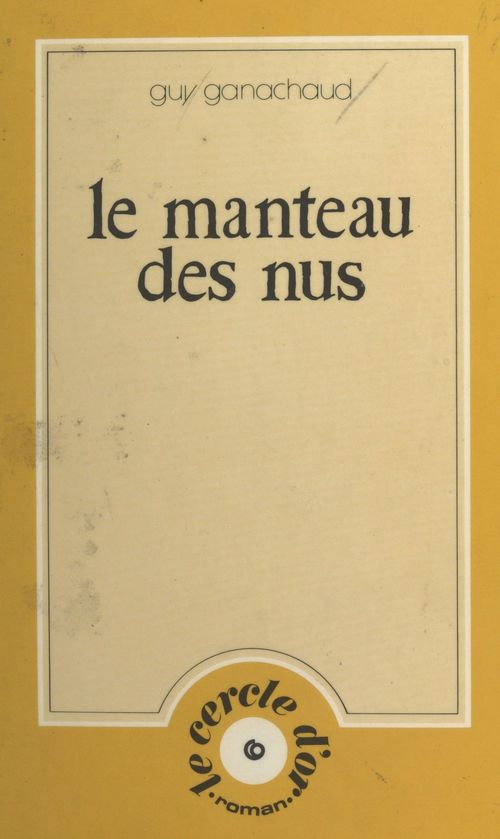 ebook cover of Le manteau des nus, by Guy Ganachaud