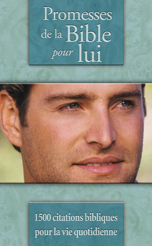 Couverture ebook de Promesses de la Bible pour lui, de Non Défini