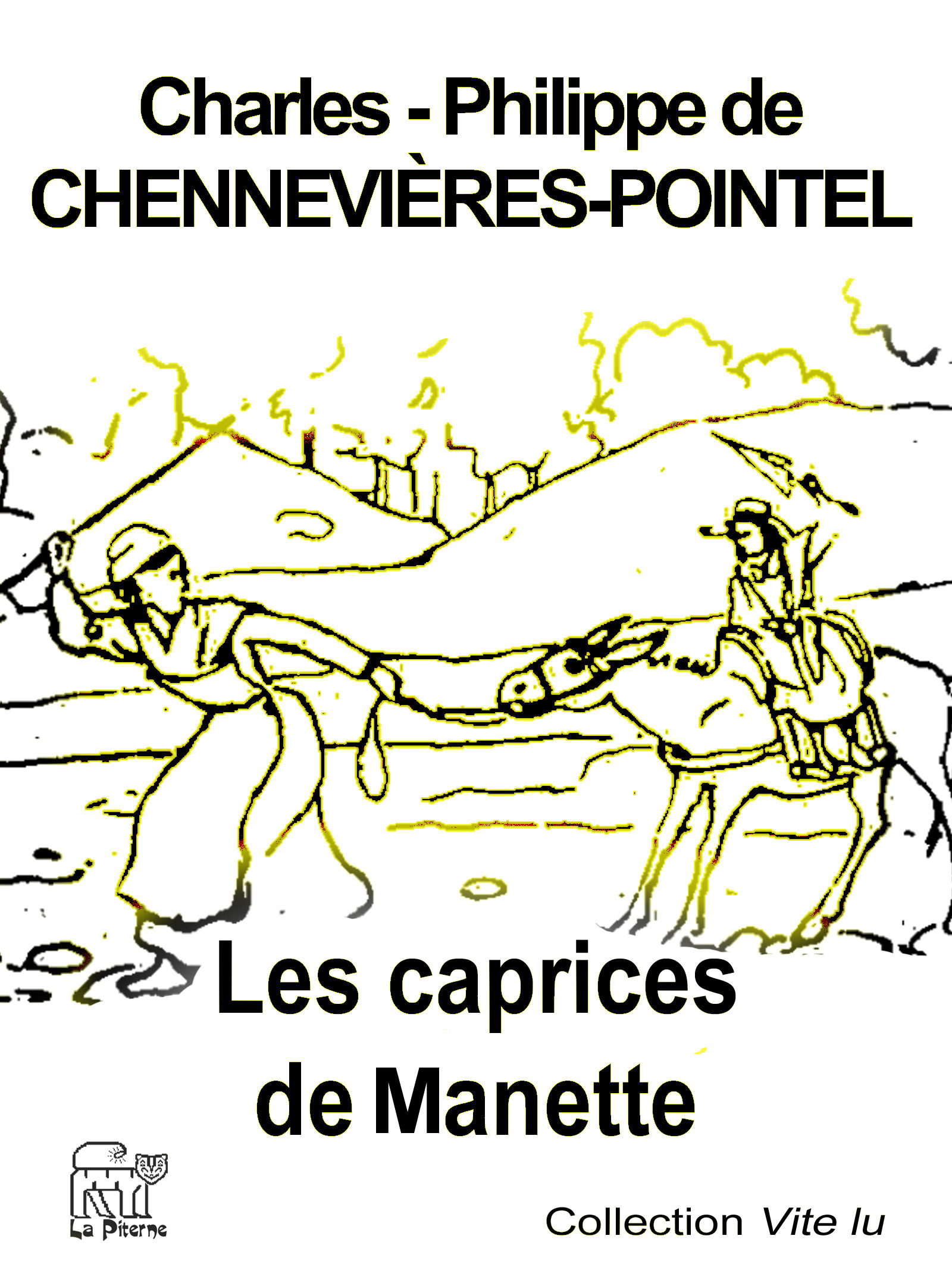 Couverture ebook de Les caprices de Manette, de De Chennevieres-Pointel Charles-Philippe