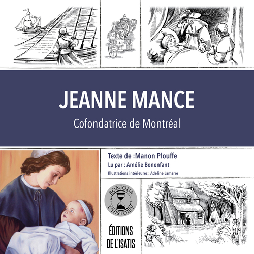 audiobook cover of Jeanne Mance, by Plouffe Manon