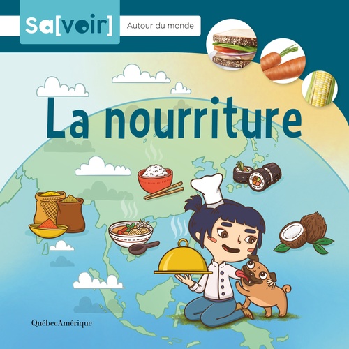 Couverture ebook de La nourriture, de Québec Amérique
