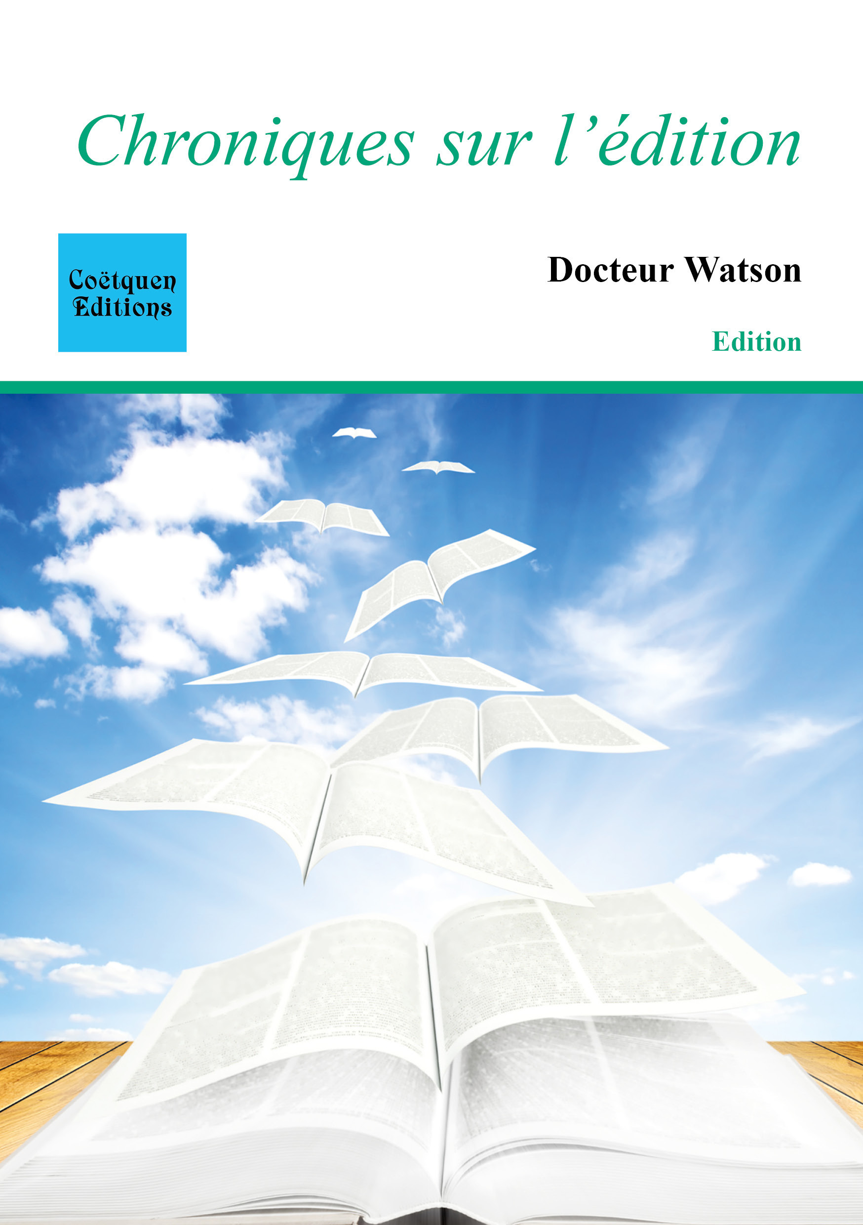 ebook cover of Chroniques sur l'édition, by Docteur watson