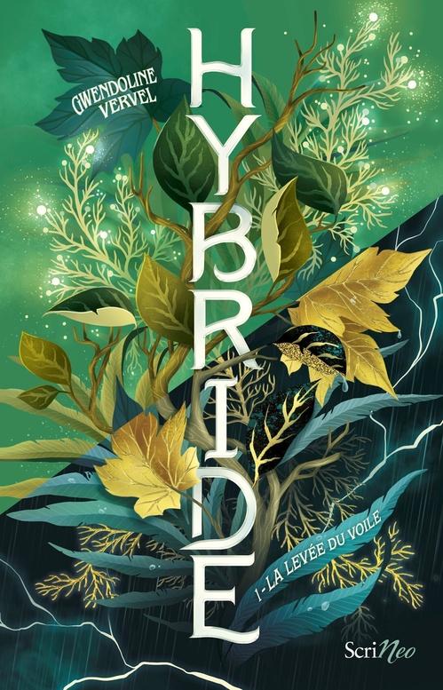 ebook cover of Hybride - Tome 1 La Levée du voile, by Gwendoline Vervel