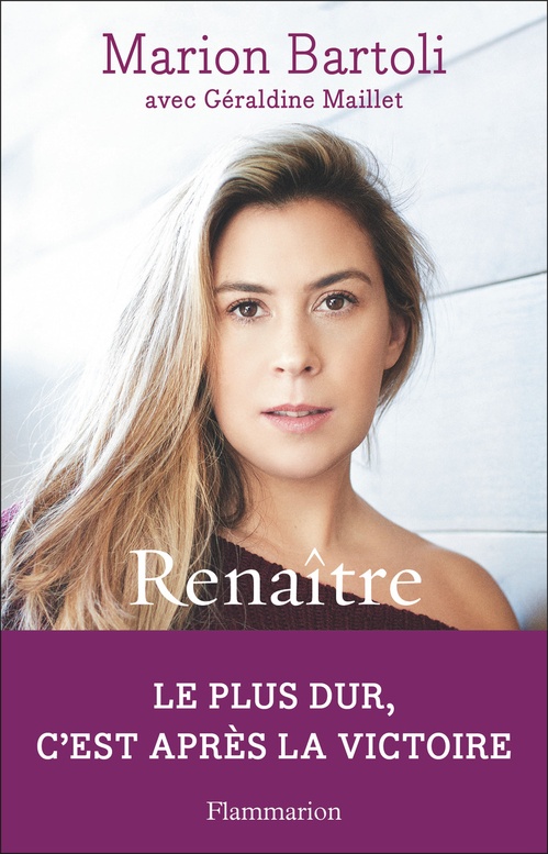 ebook cover of Renaître, by Marion Bartoli, Géraldine Maillet