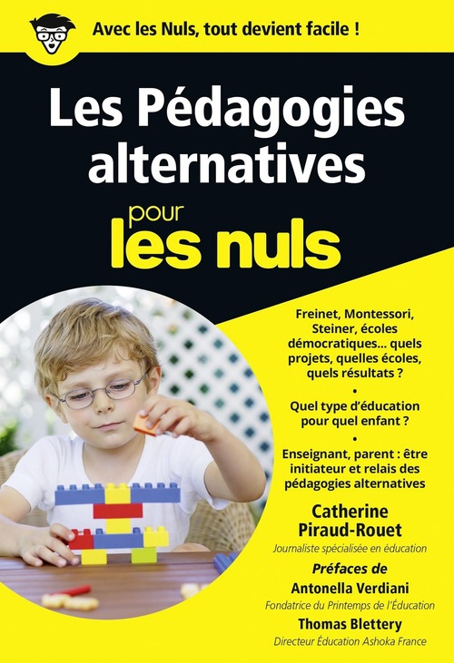 Couverture ebook de Les pédagogies alternatives Poche pour les Nuls, de Catherine Piraud-rouet, Stéphane Martinez