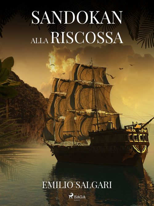 Couverture ebook de Sandokan alla riscossa, de Emilio Salgari