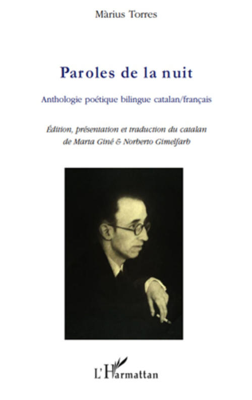 ebook cover of Paroles de la nuit, by Màrius Torres