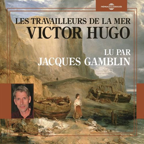 audiobook cover of Les travailleurs de la mer, by Victor Hugo