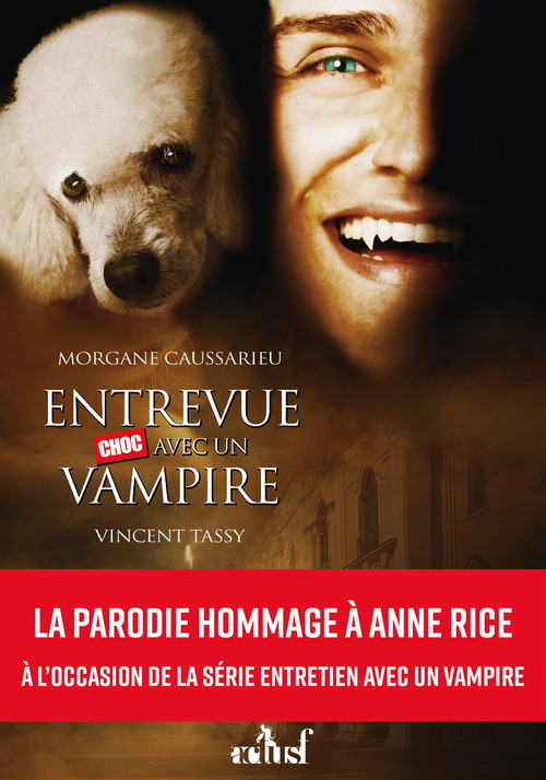 ebook cover of Entrevue choc avec un vampire, by Vincent Tassy, Morgane Caussarieu
