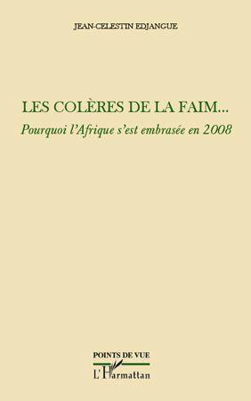 ebook cover of Les colères de la faim..., by Jean-Célestin Edjangué
