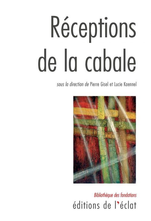 ebook cover of Réceptions de la cabale, by Gisel/Kaennel