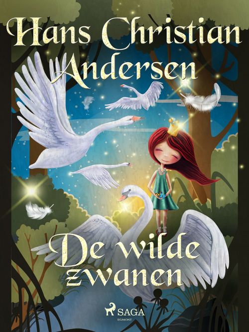 Couverture ebook de De wilde zwanen, de Hans Christian Andersen