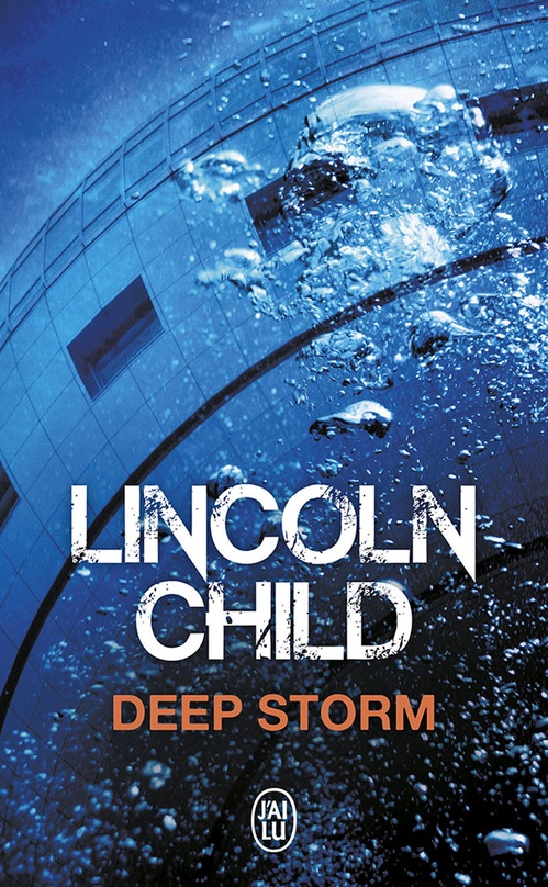 ebook cover of Deep Storm, by Lincoln Child, Isabelle-Sophie Lecorne