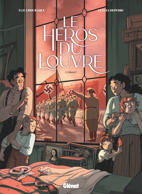 Couverture ebook de Le Héros du Louvre - Tome 03, de Letizia Depedri