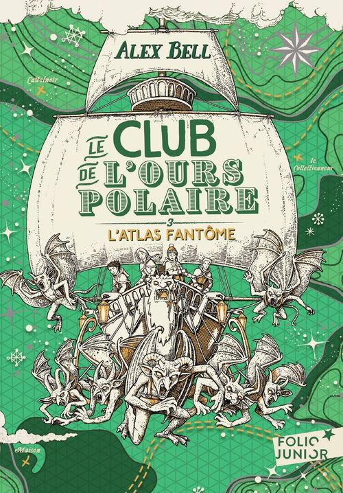 ebook cover of Le Club de l'Ours Polaire (Tome 3) - L'atlas fantôme, by Alex Bell