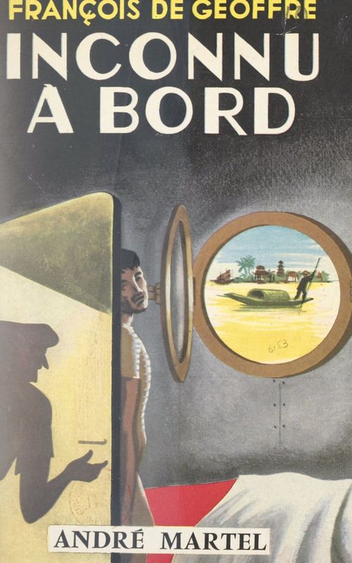 Couverture ebook de Inconnu à bord, de Francois De Geoffre