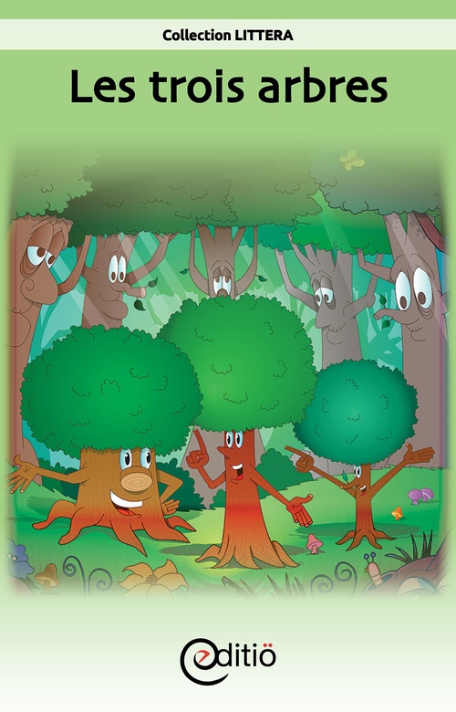ebook cover of Les trois arbres, by Collectif