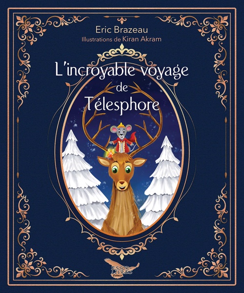 Couverture ebook de L'incroyable voyage de Télesphore, de Eric Brazeau