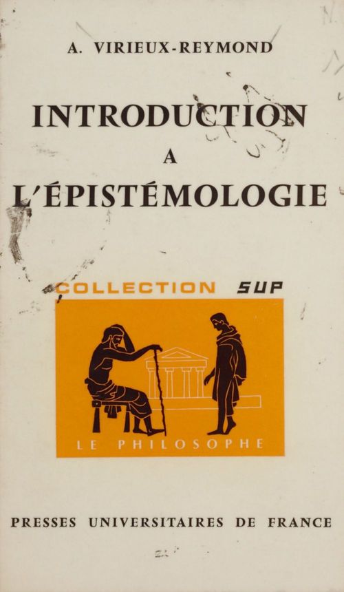 ebook cover of Introduction à l'épistémologie, by A. Virieux-Reymond