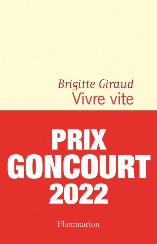 ebook cover of Vivre vite, by Brigitte Giraud