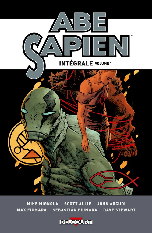 Couverture ebook de Abe Sapien - Intégrale T01, de Scott Allie, Mike Mignola, John Arcudi, Sebastiàn Fiumara, Max Fiumara